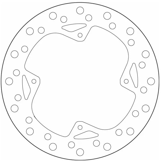 SBS Brake Rotor Standard Round