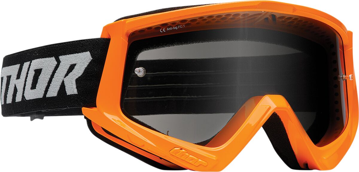 THOR Combat Sand Racer Crossglasögon Hi-Vis Orange/ Grå
