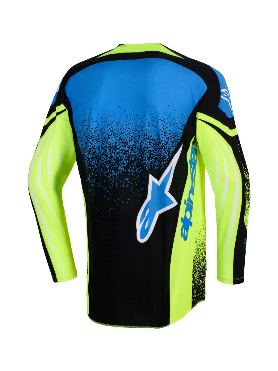 Alpinestars Techstar Nomur Crosströja Blå/ Blå/ Gul - 2