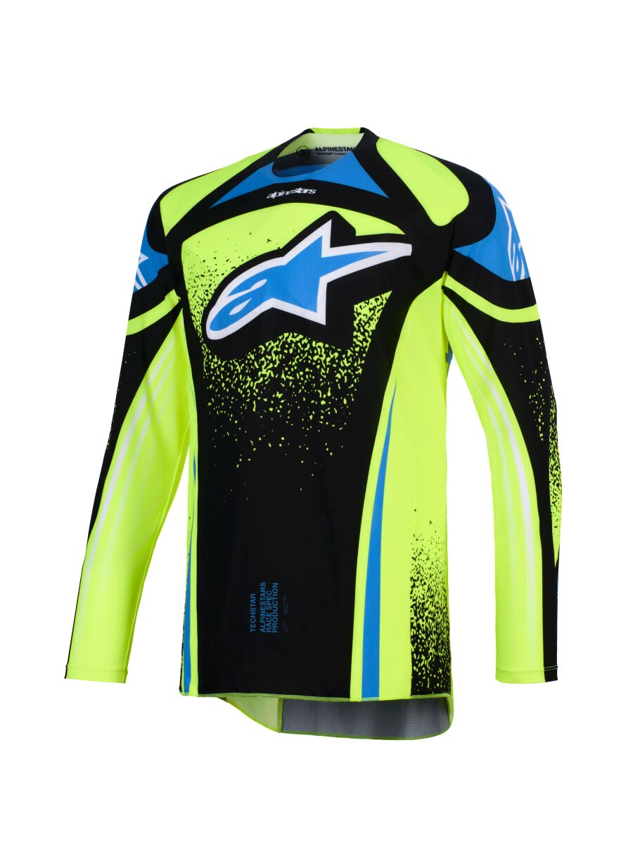 Alpinestars Techstar Nomur Crosströja Blå/ Blå/ Gul