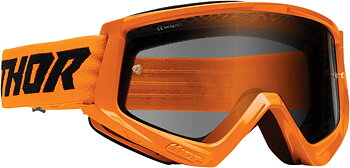 THOR Combat Sand Racer Crossbriller Sort/ Hi-Vis Orange