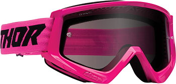 THOR Combat Sand Racer Crossbriller Sort/ Hi-Vis Pink