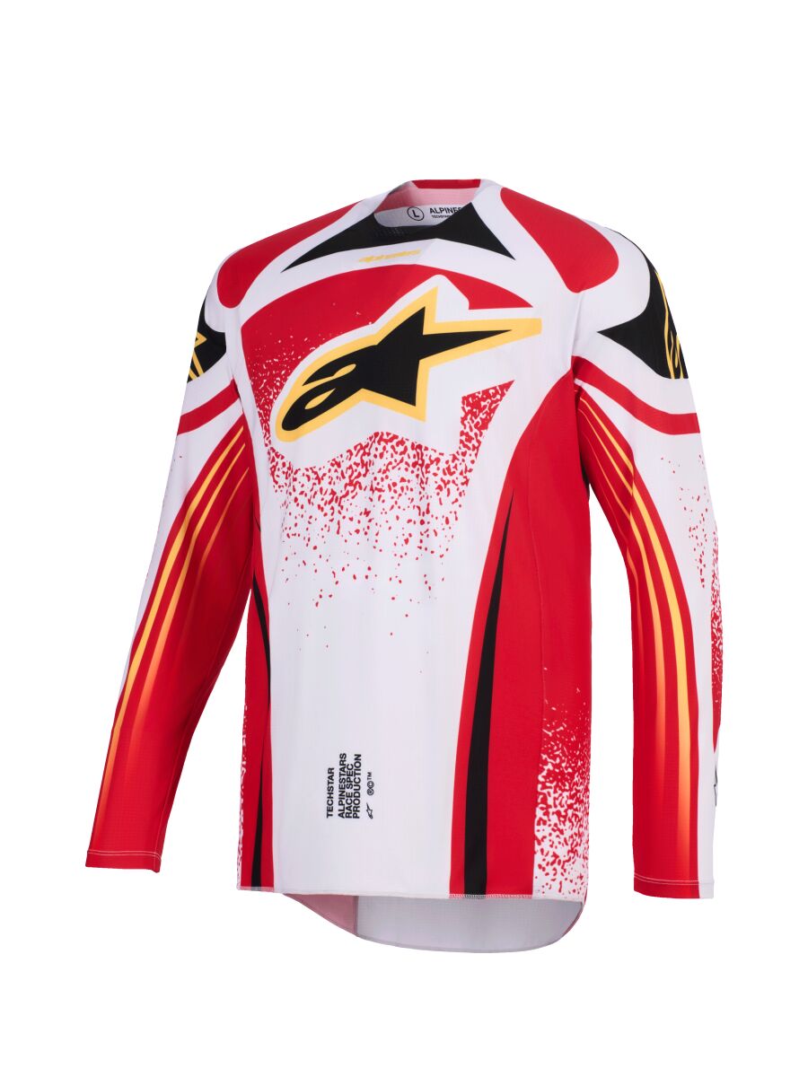 Alpinestars Techstar Nomur Crosströja Svart/ Grå/ Röd