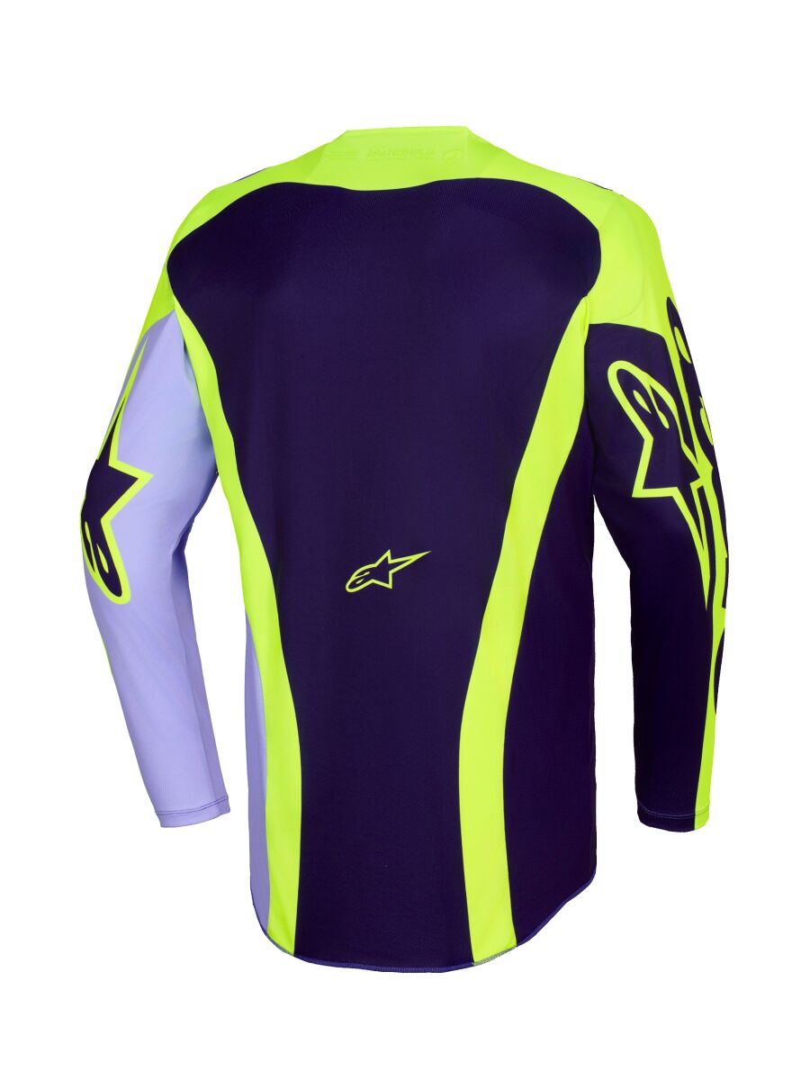Alpinestars Racer Portl Crosströja Lila/ Gul - 2