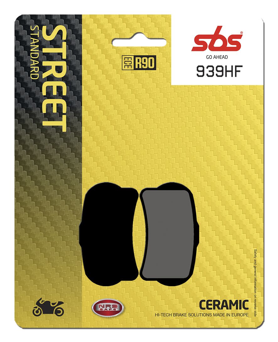 SBS HF Street Ceramic Organic Brake Pads