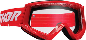 THOR Combat Racer Crossbriller Rød/ Hvid