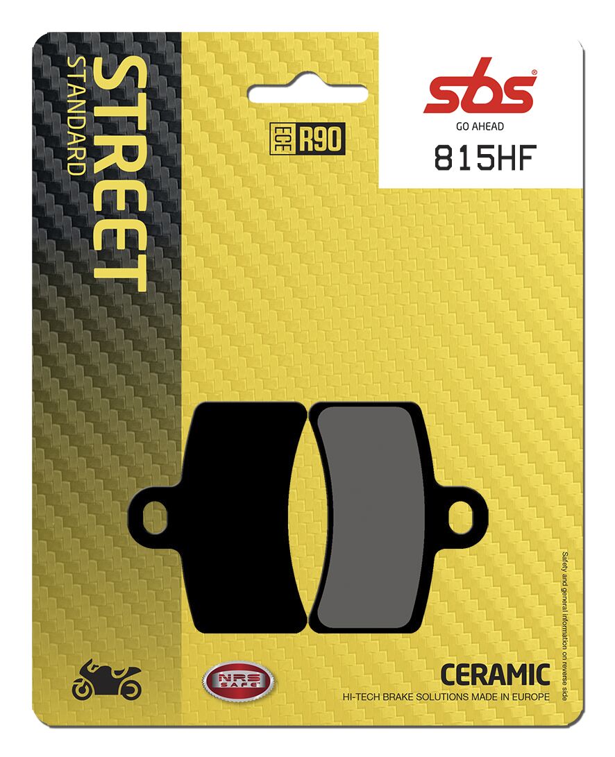 SBS HF Street Ceramic Organic Brake Pads