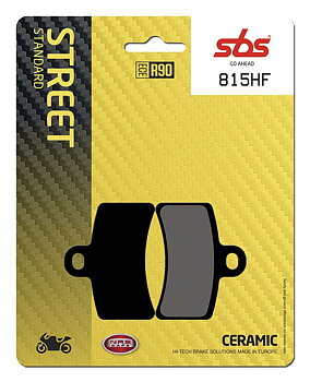 SBS HF Street Ceramic Organic Brake Pads