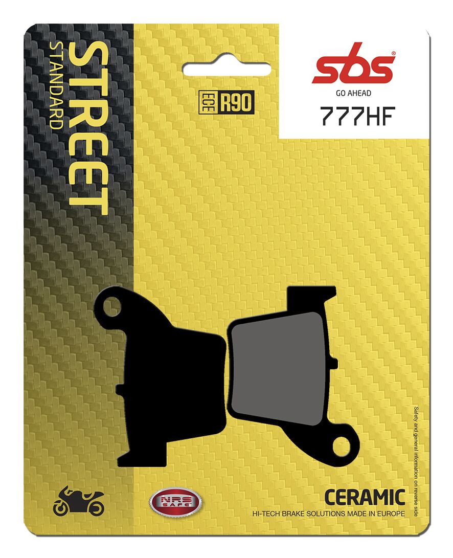 SBS HF Street Ceramic Organic Brake Pads