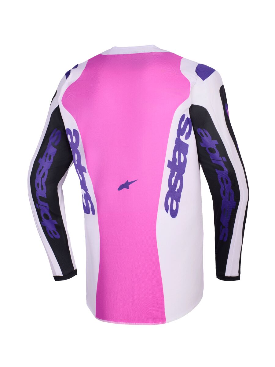 Alpinestars Fluid Grid Crosstrøje Sort/ Grå/ Lilla - 2