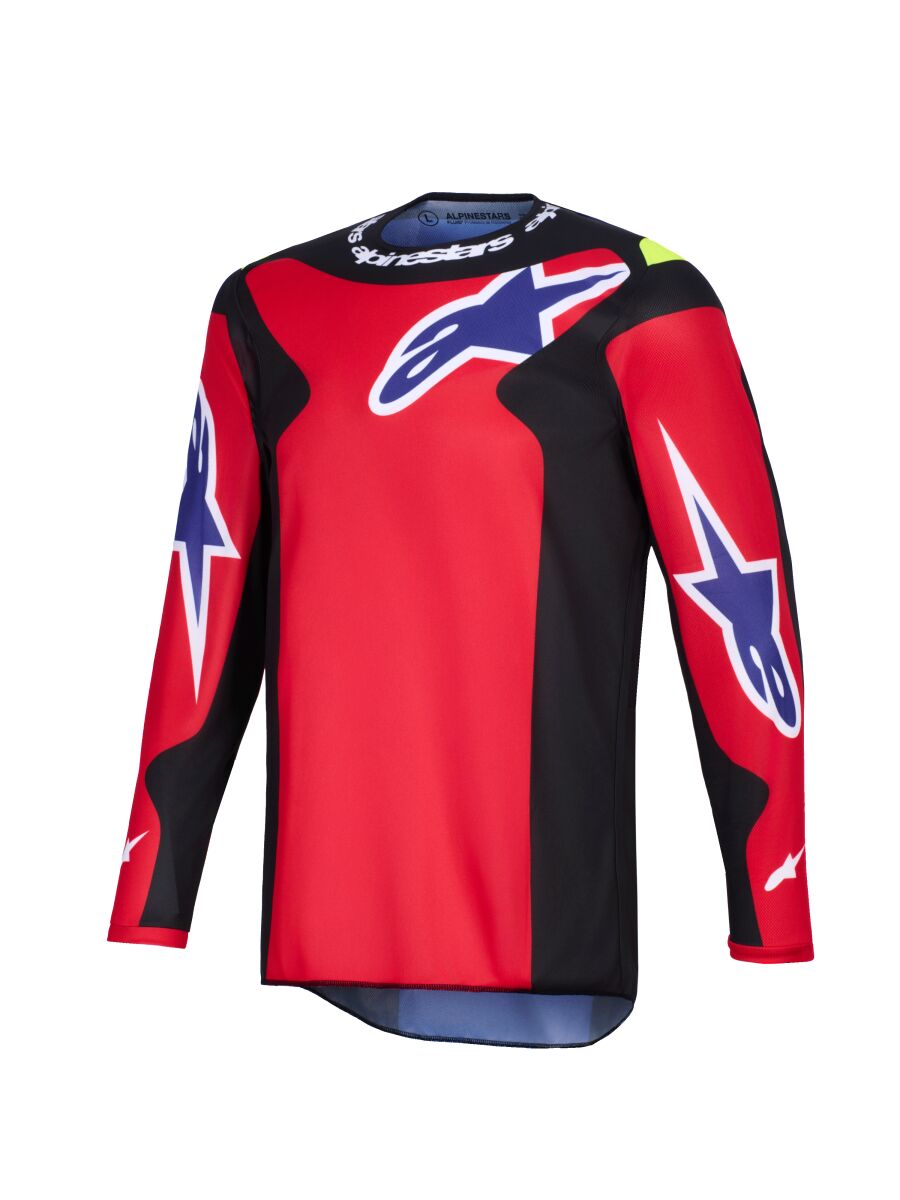 Alpinestars Fluid Grid Crosströja Svart/ Lila/ Röd