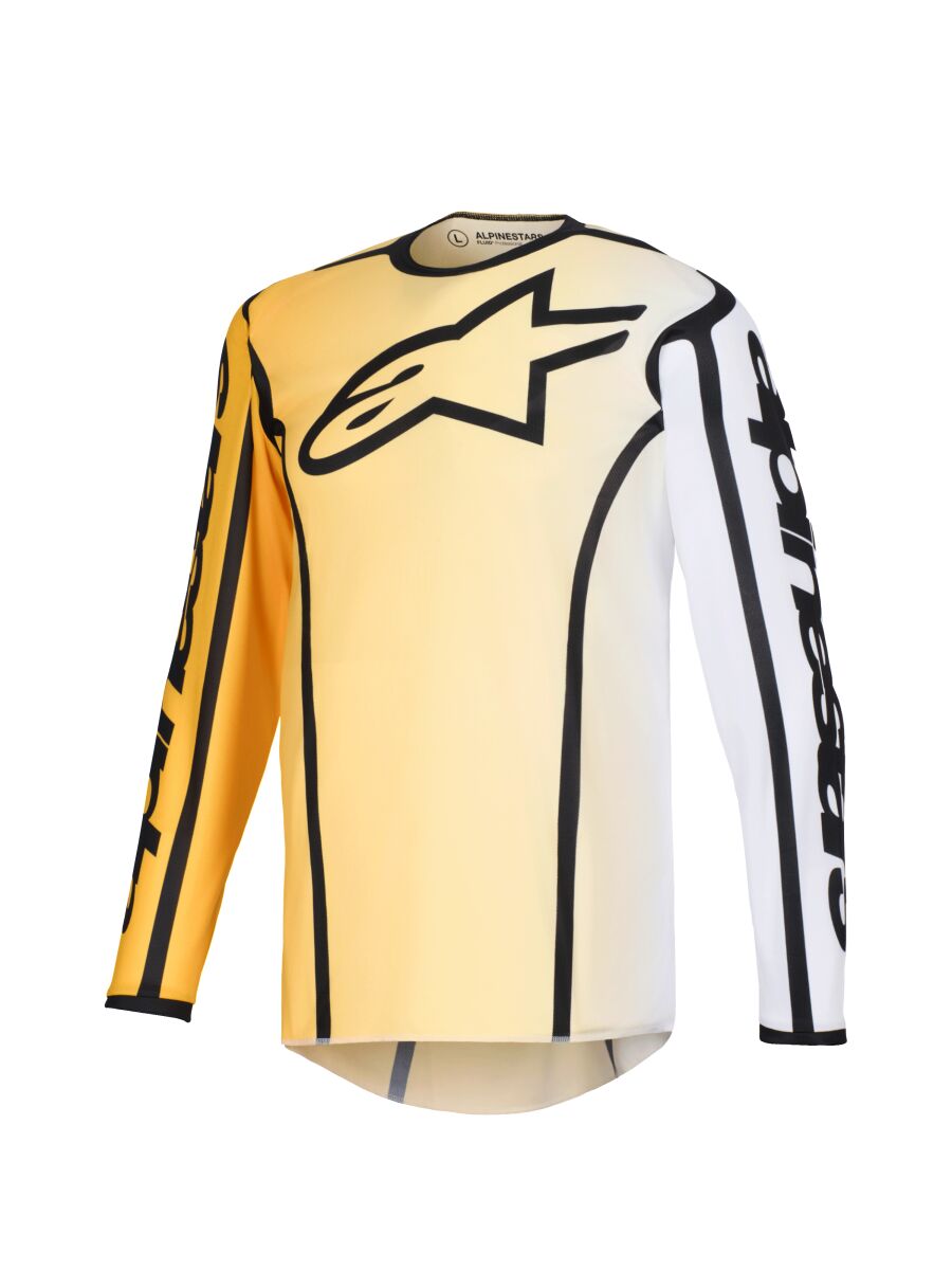 Alpinestars Fluid Apex Crosströja Svart/ Gul