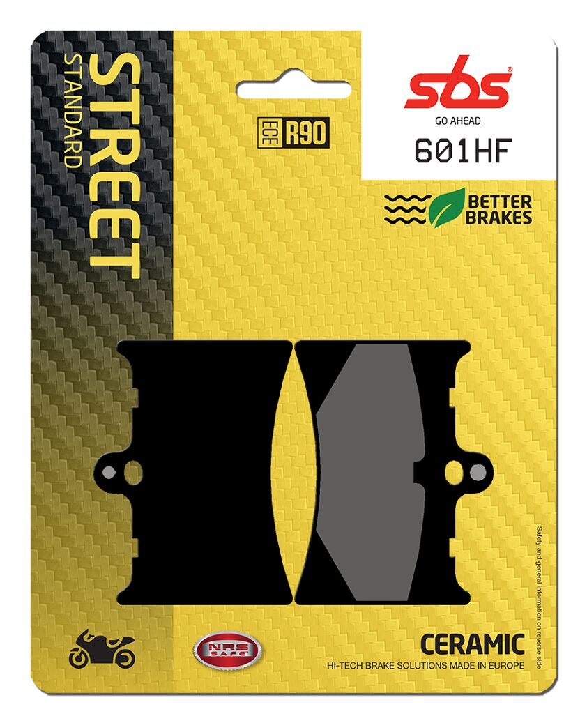 SBS HF Street Ceramic Organic Brake Pads