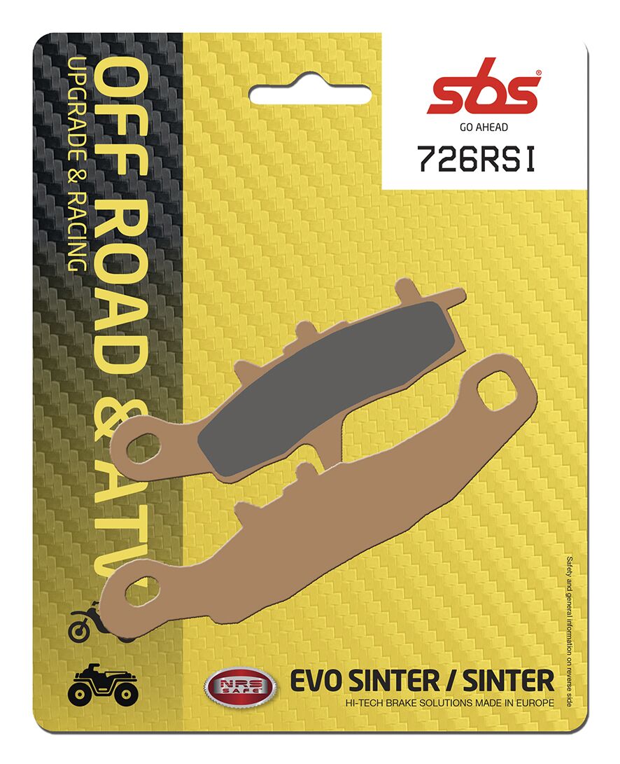SBS RSI Offroad Racing Sintered Brake Pads