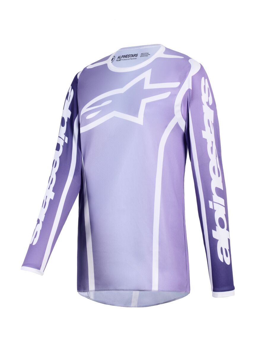 Alpinestars Stella Fluid Apex Crosstrøje Lilla/ Hvid