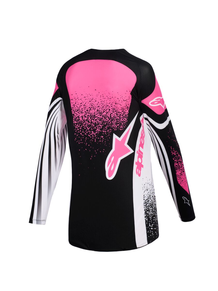 Alpinestars Stella Techstar Nomur Crosstrøje Sort/ Pink/ Hvid - 2