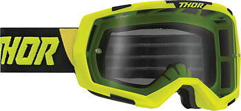 THOR Regiment Crossbriller Sort/ Hi-Vis Grøn