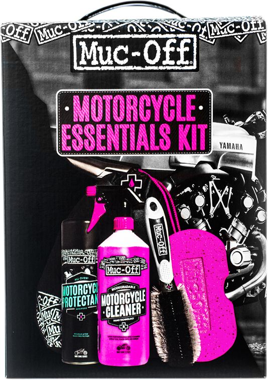 Kit entretien moto - Essentials MUC-OFF