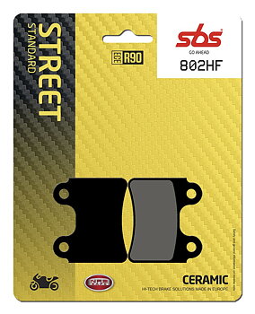 SBS HF Street Ceramic Organic Brake Pads