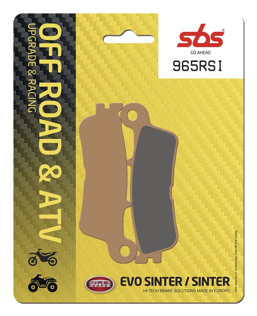 SBS RSI Offroad Racing Sintered Brake Pads