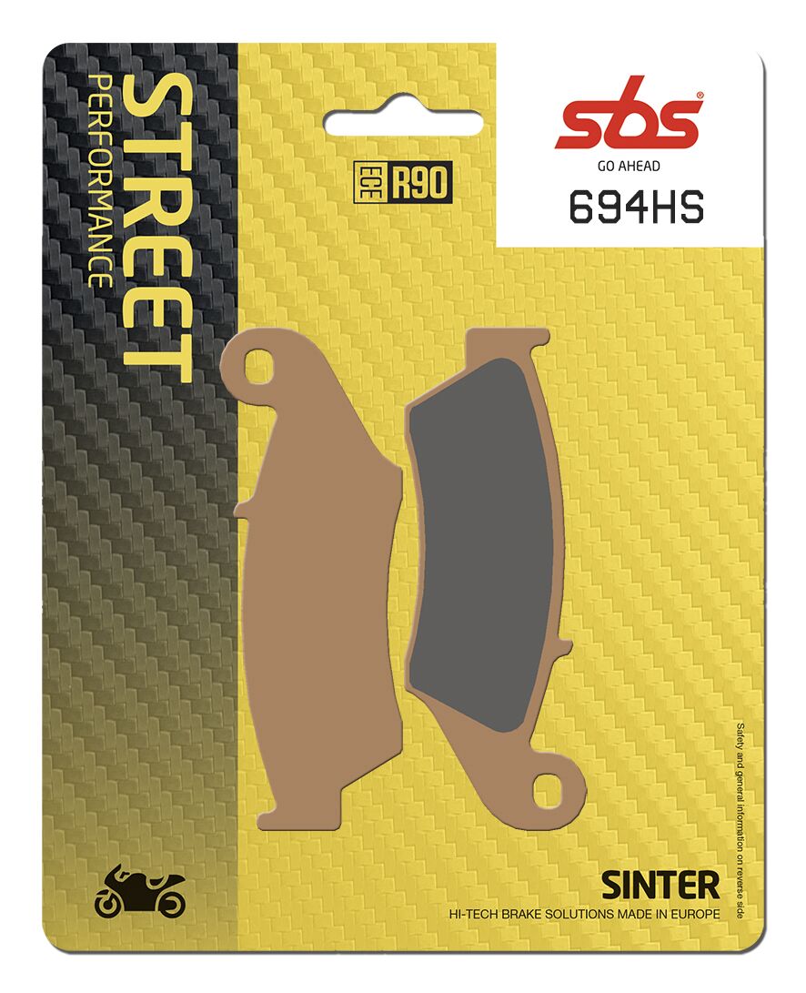 SBS HS Street Excel Sintered Front Brake Pads