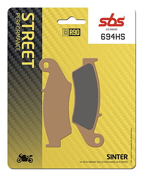 SBS HS Street Excel Sintered Front Brake Pads