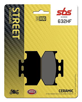 SBS HF Street Ceramic Organic Brake Pads