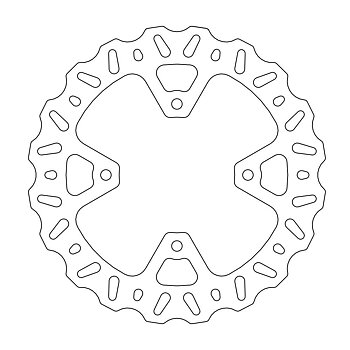 Moto-Master Nitro-Serie Bremsscheibe 270 mm