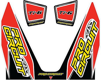Adesivi scarico Pro Circuit
