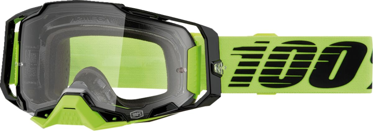 100% Armega Crossglasögon Neon Gul