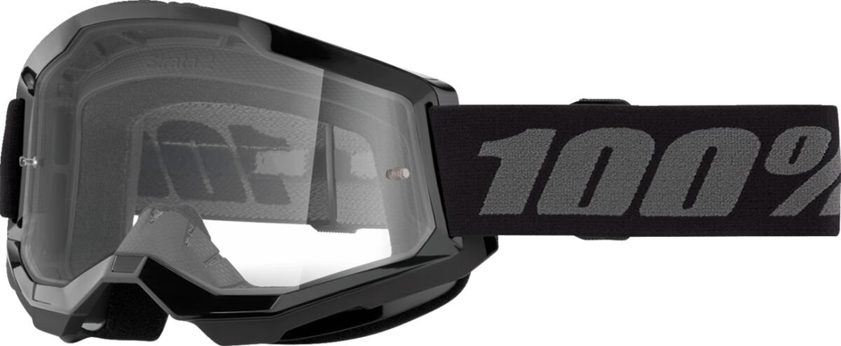 100% Strata 2 Junior Crossbril Zwart