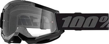 100% Strata 2 Junior Crossbril Zwart