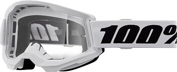 100% Strata 2 Junior Crossbril Wit