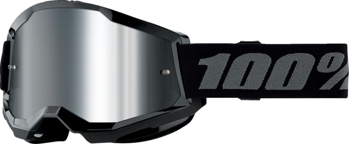 100% Strata 2 Junior MX Goggles Black