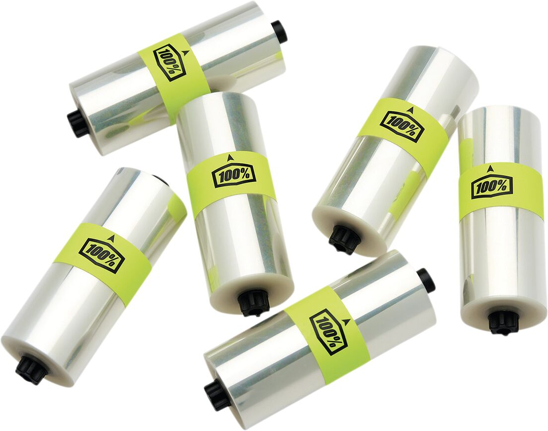 100% Armega Forecast Crossbrille Roll-Off Film Kit Clear
