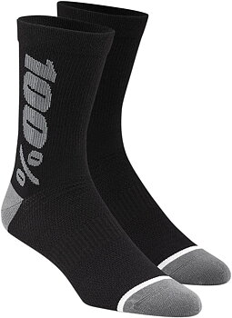 100% Merino Wool Performance Sukat Musta/ Harmaa