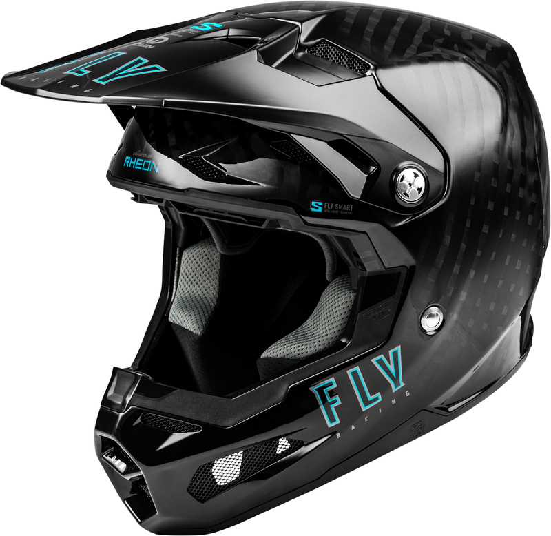 FLY RACING Formula S Carbon Solid Helmet Black