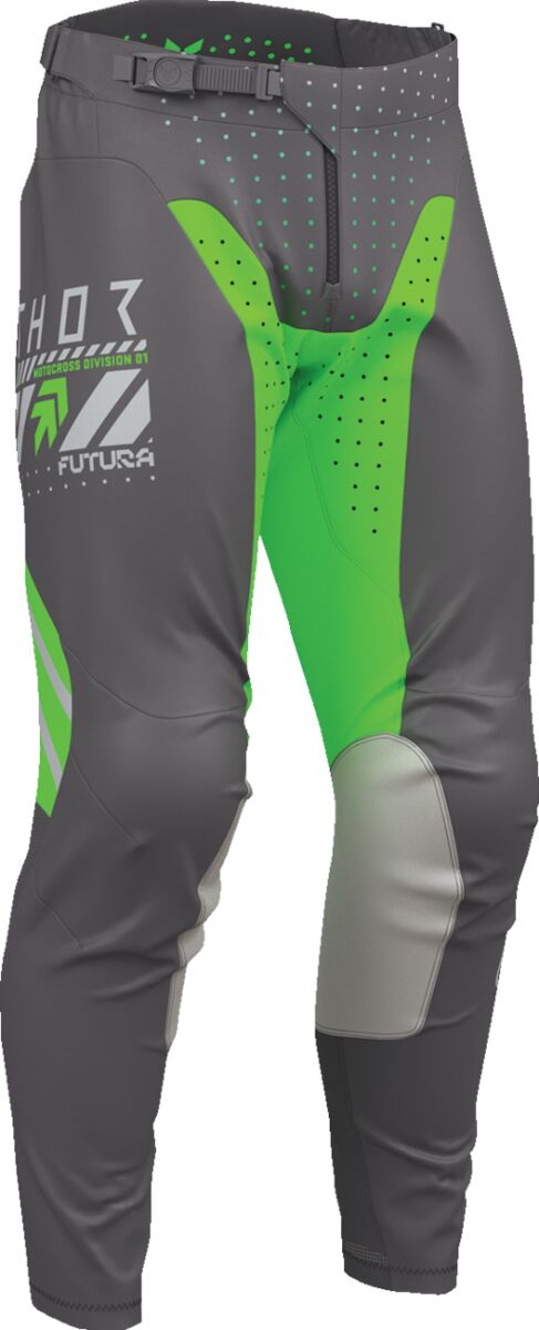 THOR LAUNCHMODE Futura Crossbyxor Charcoal Gray/ Hi-Vis Grön/ Grå
