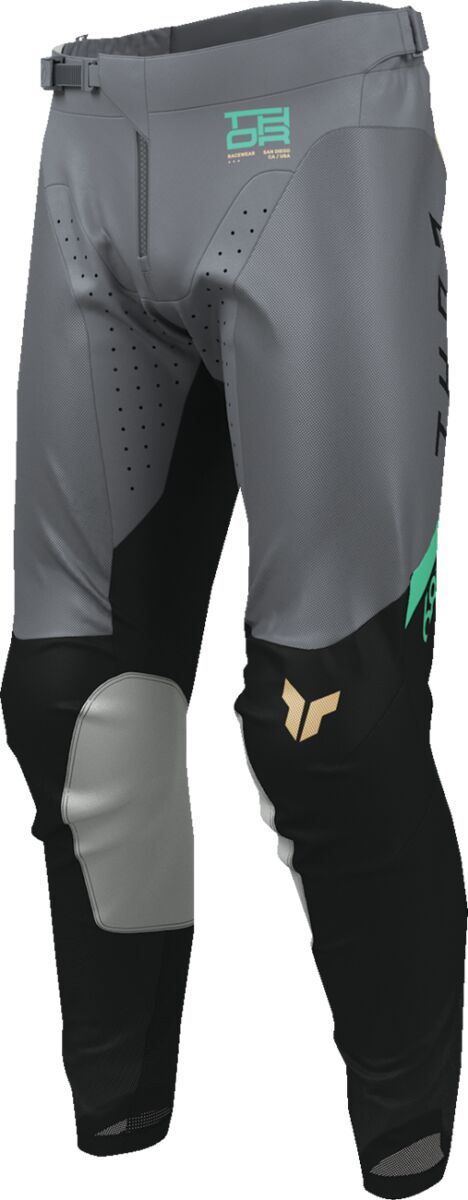 THOR LAUNCHMODE VENTED Raptor Crossbyxor Svart/ Charcoal Gray/ Grön  Vented - 3