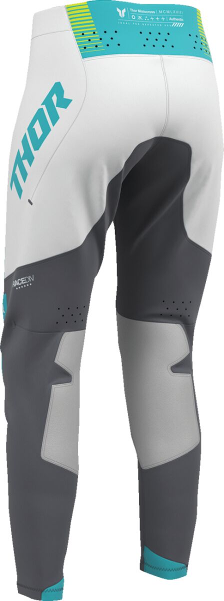 THOR Women's SPORTMODE Velocity Crossbyxor Aqua/ Hi-Vis Gul/ Grå/ Vit - 3