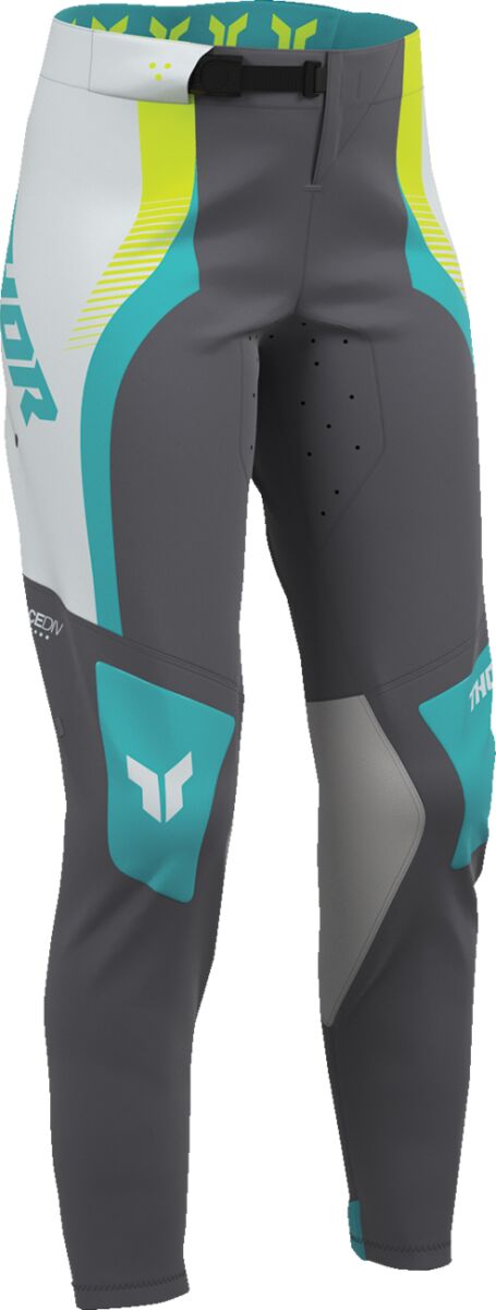THOR Women's SPORTMODE Velocity Crossbyxor Aqua/ Hi-Vis Gul/ Grå/ Vit