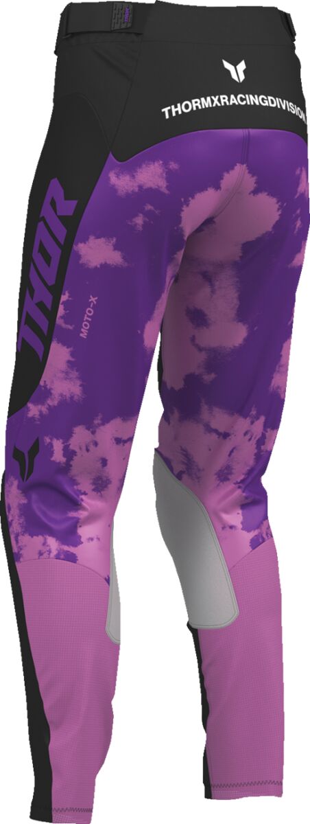 Pantalon de Cross LAUNCHMODE Bleach pour femme THOR Noir/ Violette/ Blanc - 2