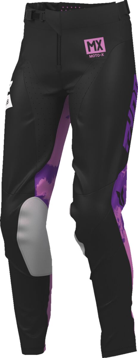 Pantalon de Cross LAUNCHMODE Bleach pour femme THOR Noir/ Violette/ Blanc - 3