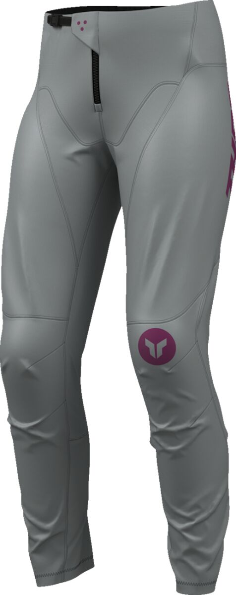THOR Women's RIDEMODE Menace Crossbyxor Grå/ Lila - 3
