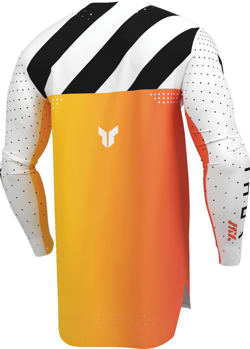 THOR SPORTMODE Synth Crosströja Svart/ Orange/ Vit/ Gul - 4