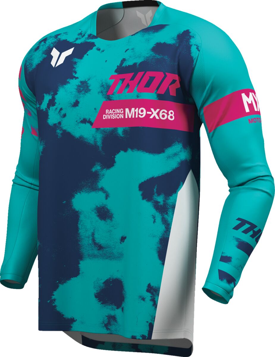 THOR LAUNCHMODE Bleach Crosstrøje Aqua/ Blå/ Pink/ Hvid - 3