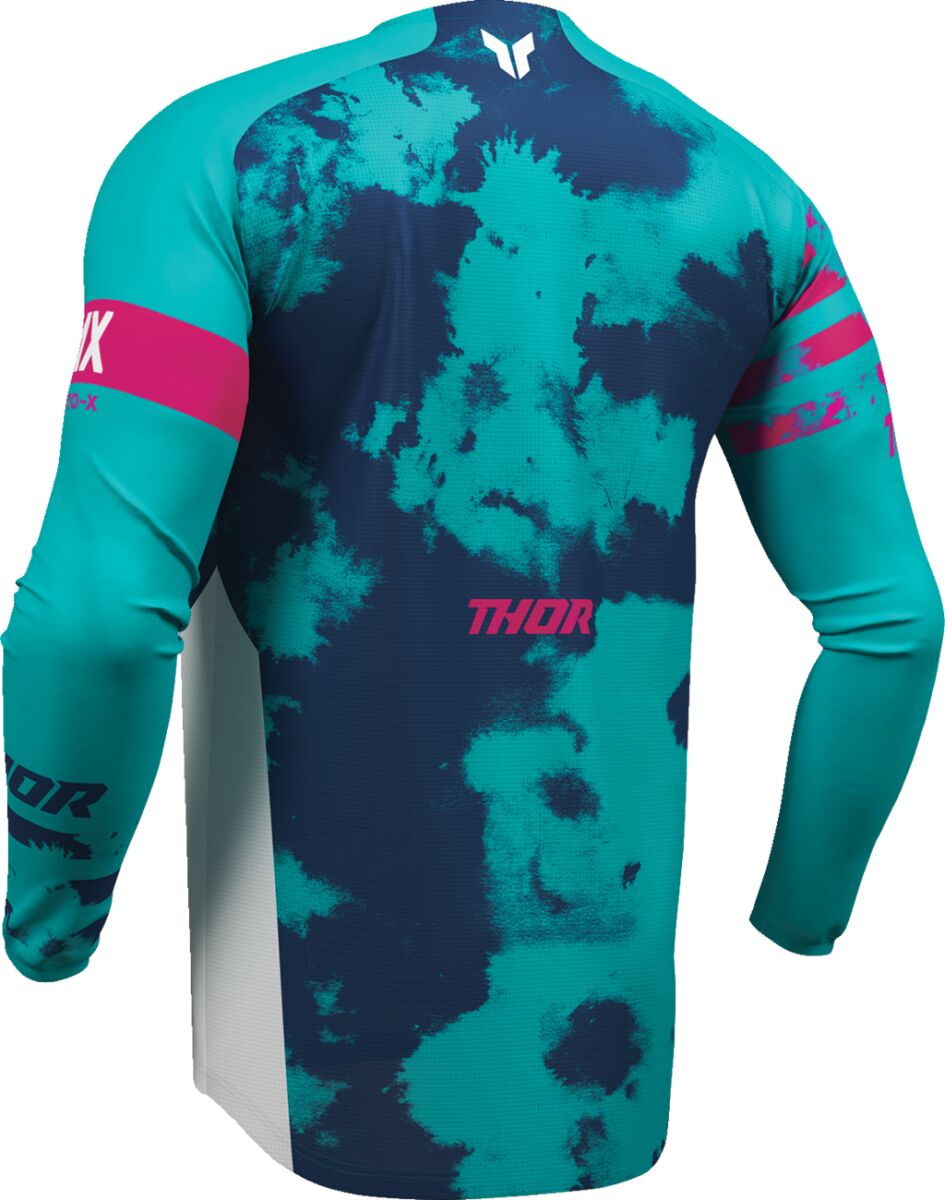 THOR LAUNCHMODE Bleach Crosstrøje Aqua/ Blå/ Pink/ Hvid - 2