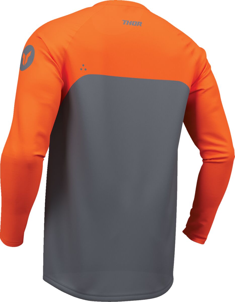 THOR RIDEMODE Menace Crosstrøye Charcoal Gray/ Oransje - 2