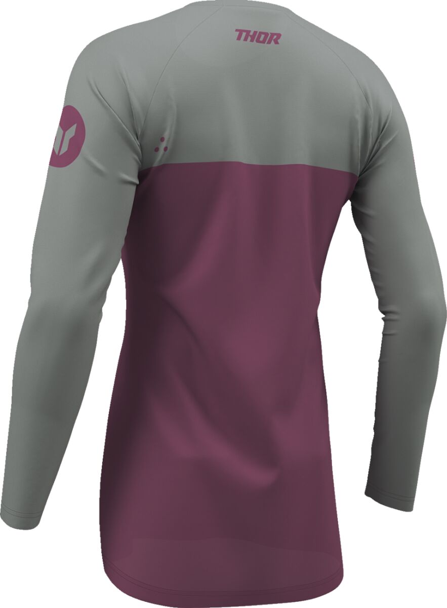THOR Women's RIDEMODE Menace Crosströja Grå/ Lila - 2