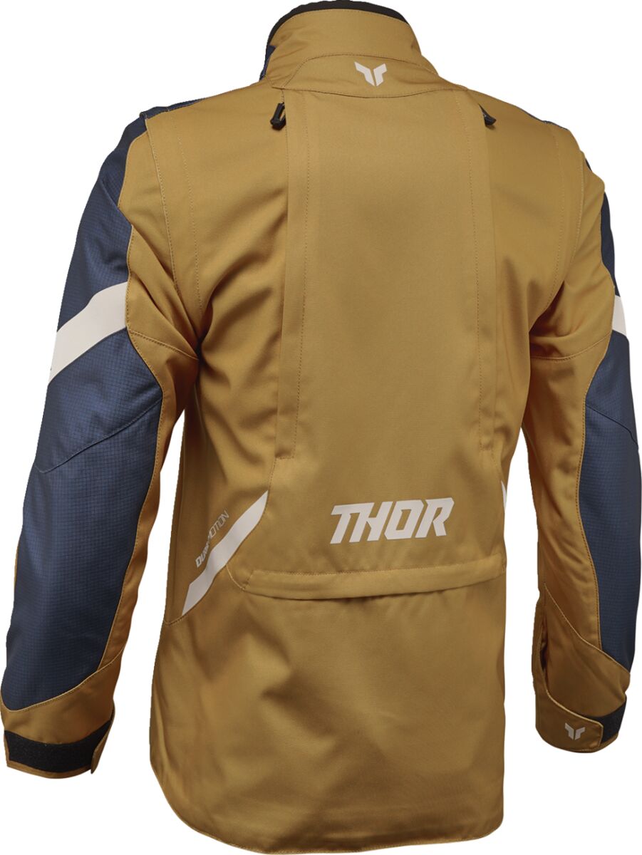 THOR Women's Terrain Jacket Brown/ Midnight Blue Terrain - 4